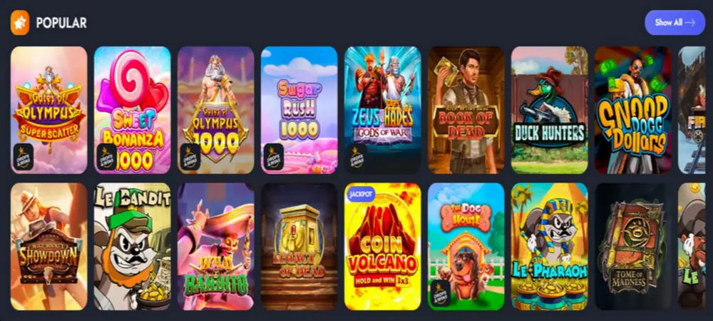 Martin casino popular slots